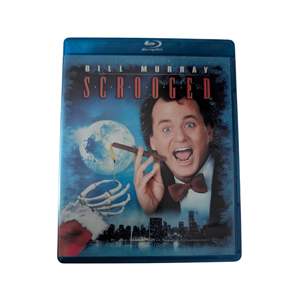 Scrooged Blu-ray Bill Murray 1988 Christmas Comedy Movie Paramount Pictures